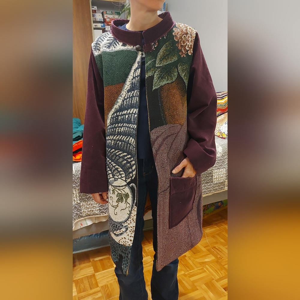Upcycled Long Jacket - Picture 9 of 16